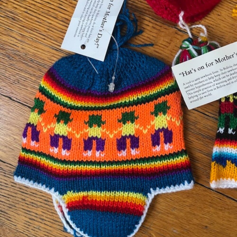 Knitted Baby Hat from Bolivia – Choose One - Picture 2 of 8